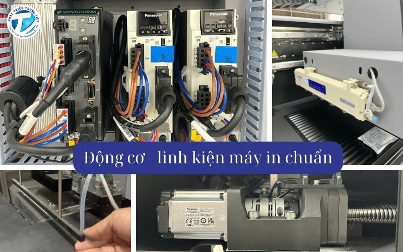 Lựa chọn động cơ và linh kiện - Yếu tố quan trọng quyết định độ ổn định và độ bền của máy in khổ lớn